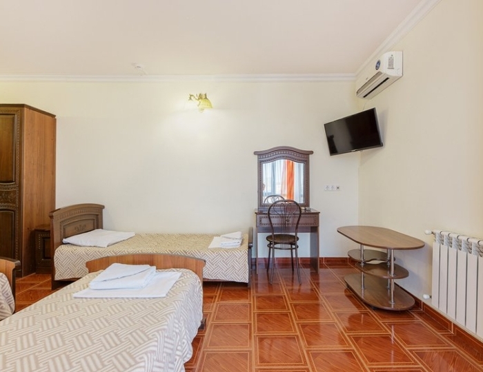 ПК 3-местный (без балкона) - Отель «Островок-1» Анапа